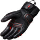 Rev It! Sand 4 Gloves Black Red - Mesh Motorcycle Gloves