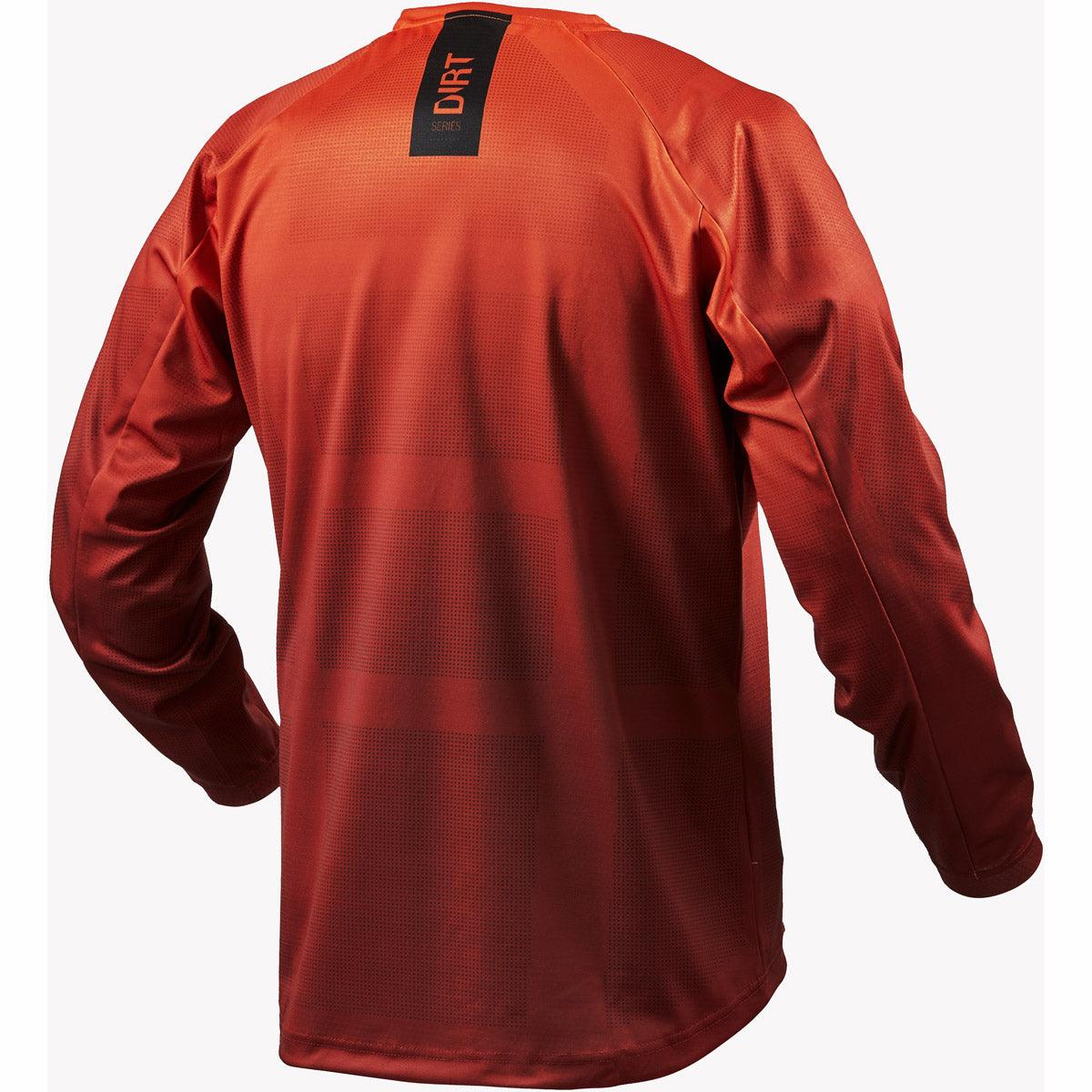Rev It! Scramble Enduro Jersey - Burgundy Red Orange - Browse our range of Clothing: Overshirts - getgearedshop 