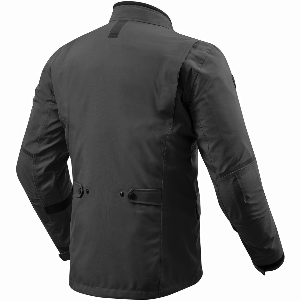 Rev It! Trench Jacket GTX Black - Motorcycle Clothing