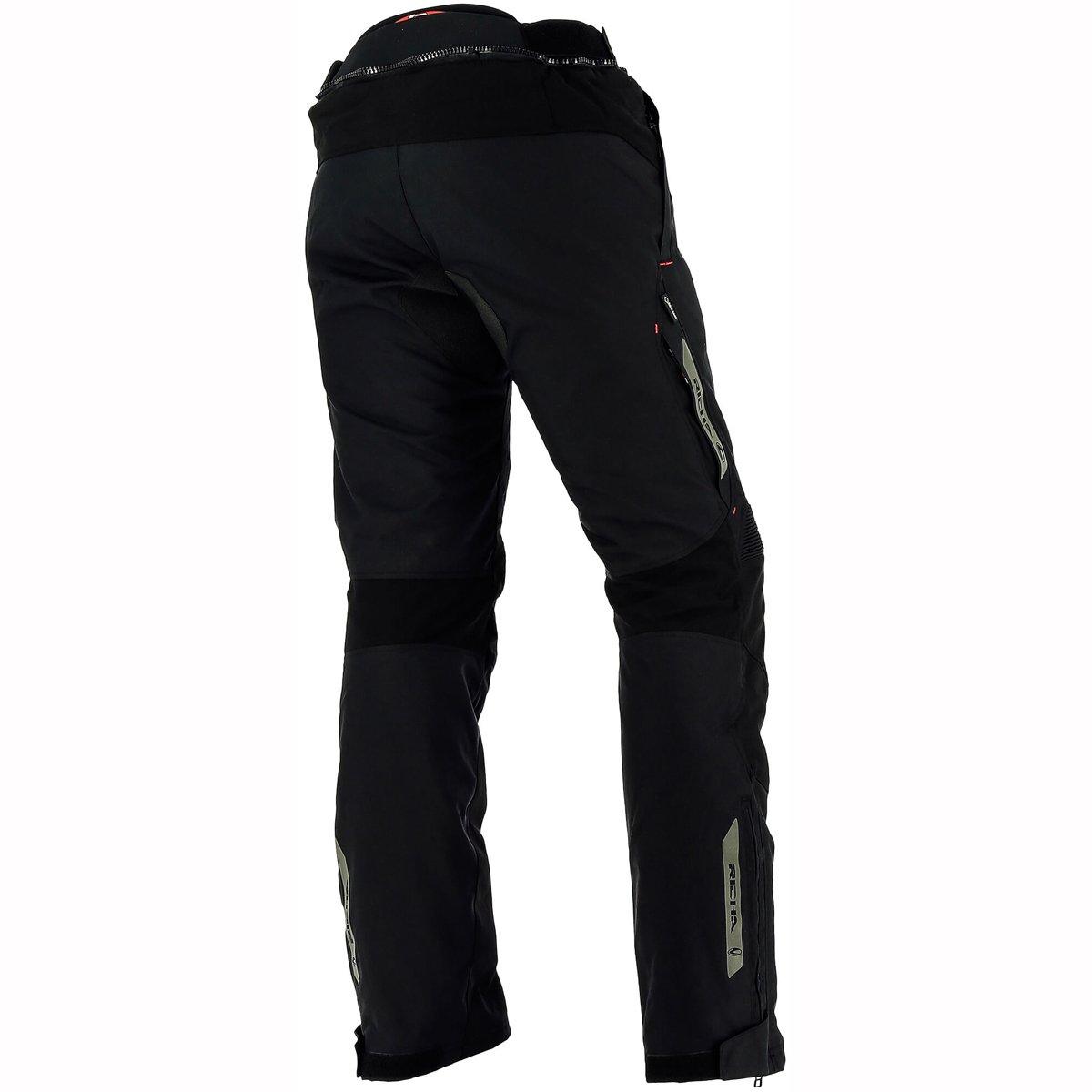 Richa Cyclone Trousers Long Leg GTX Black - Motorcycle Trousers