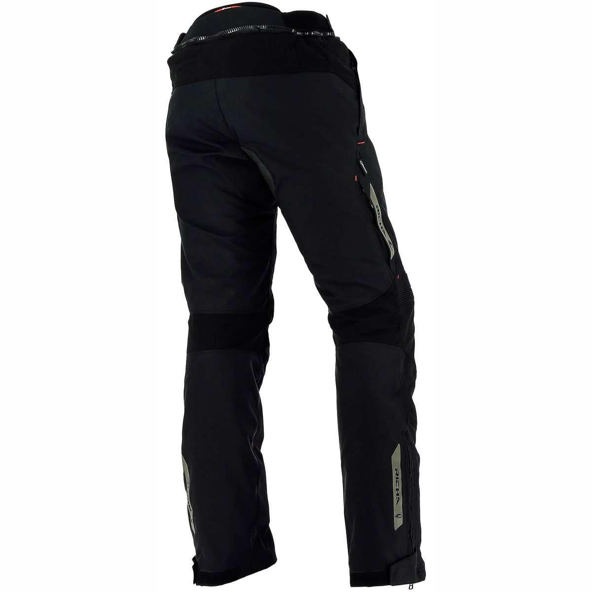 Richa Cyclone Trousers Short Leg GTX Black - Motorcycle Trousers