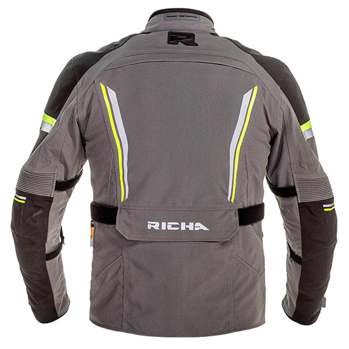 Richa Infinity 2 Pro Jacket WP Titanium Fluo - Motorcycle Clothing