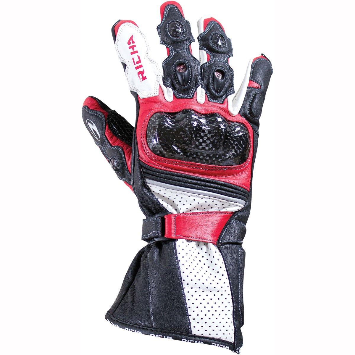 Richa Ravine Gloves Black White Red 3XL