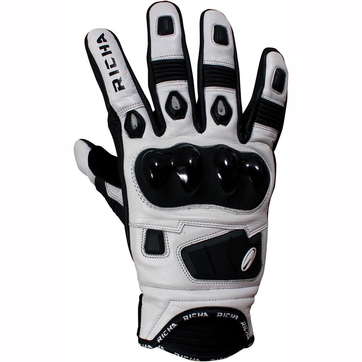 Richa Rock Gloves Black White 3XL