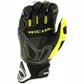 Richa Stealth Gloves Black White Yellow - Mesh Motorcycle Gloves