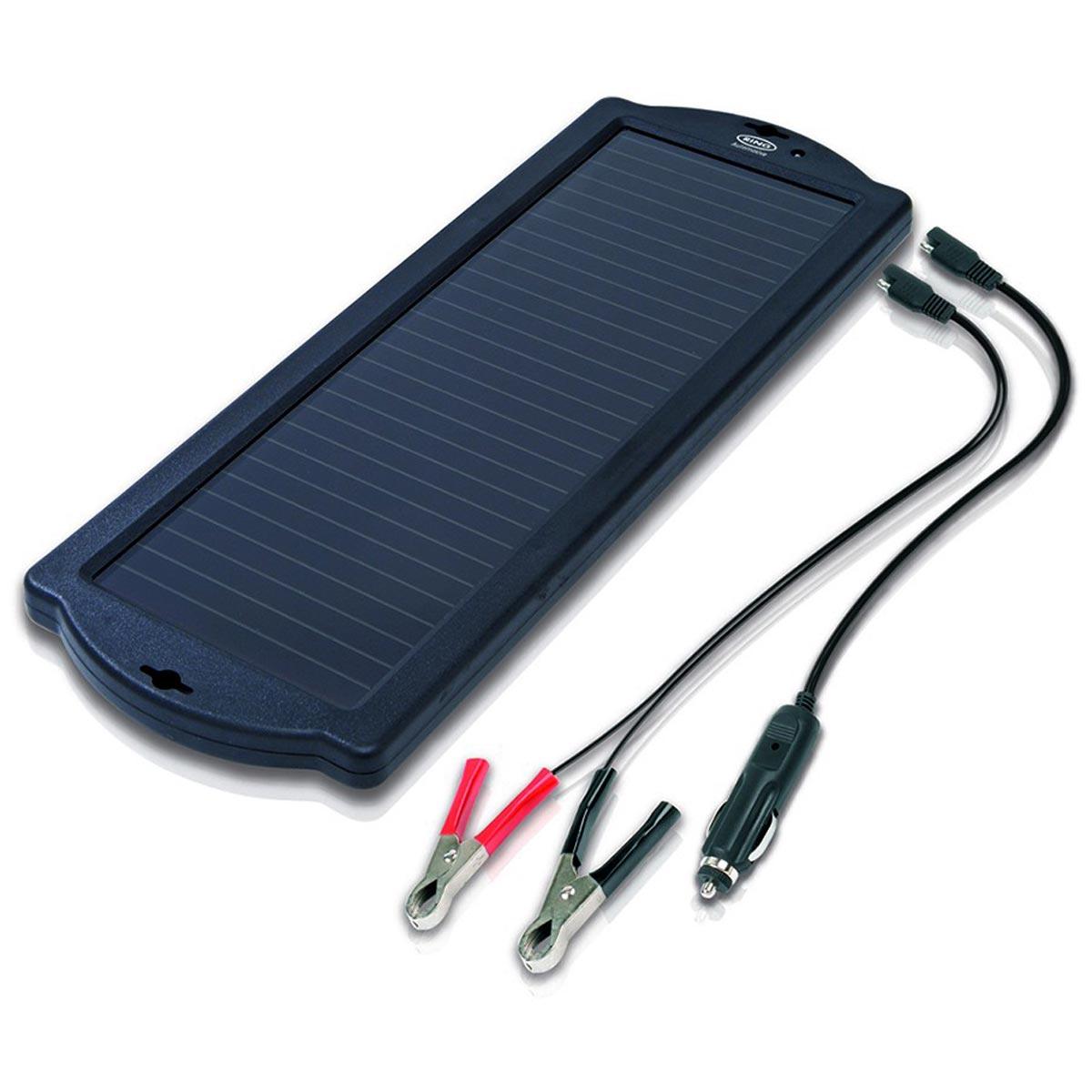Ring 12v 1.5w Solar Trickle Charger - Black - Browse our range of Care: Chargers - getgearedshop 
