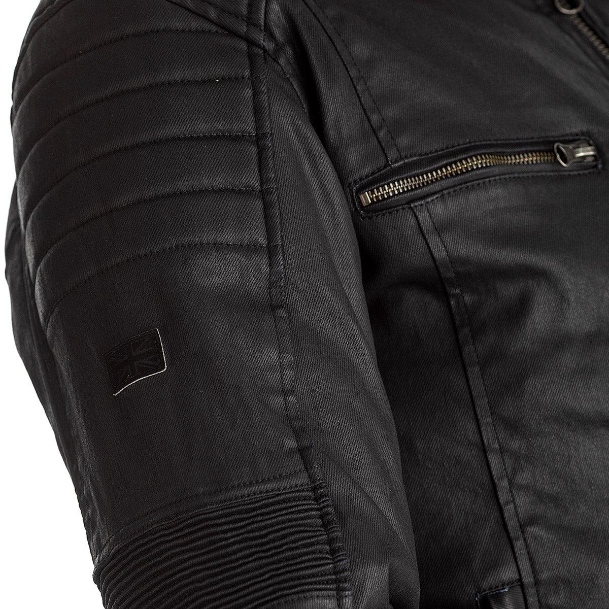 RST Brixton Wax Textile Jacket CE WP Retro Motorcycle Jacket - Motorcycle Clothing