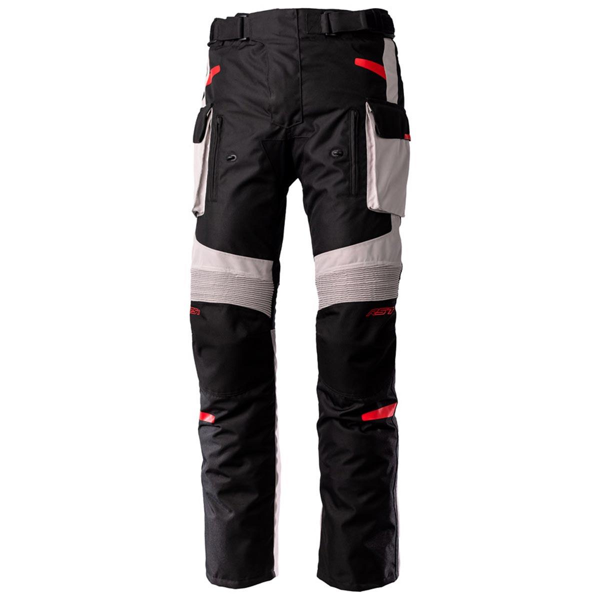 RST Endurance Trousers CE WP Black Silver Red 5XL