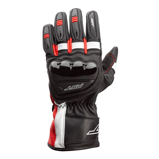 RST Pilot Gloves CE Black Red White XXL