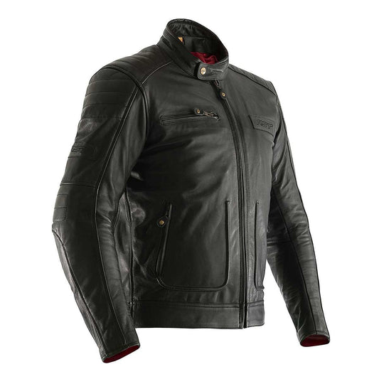 RST Roadster II Leather Jacket CE Black EU64 UK54