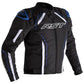 RST S-1 Textile Jacket CE WP Black White Blue 3XL