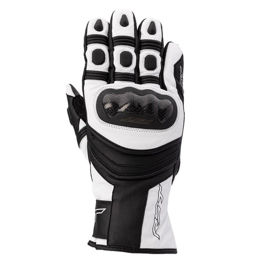 RST Sport Mid Gloves CE WP White Black XXL