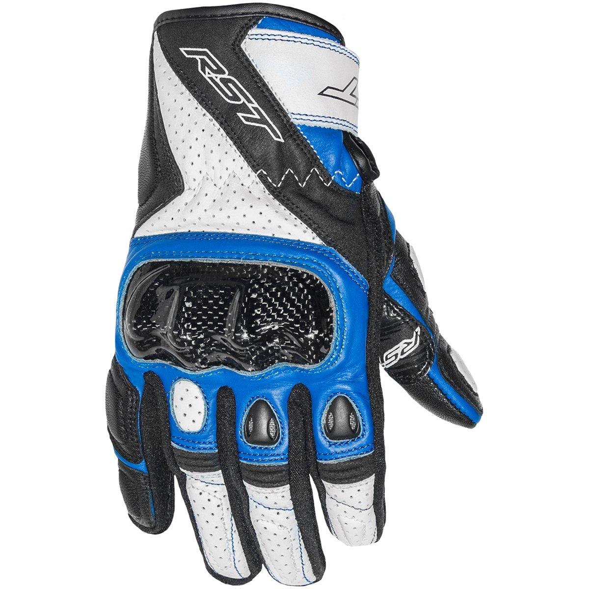 RST Stunt III Gloves 2123 CE Black Blue White XXL