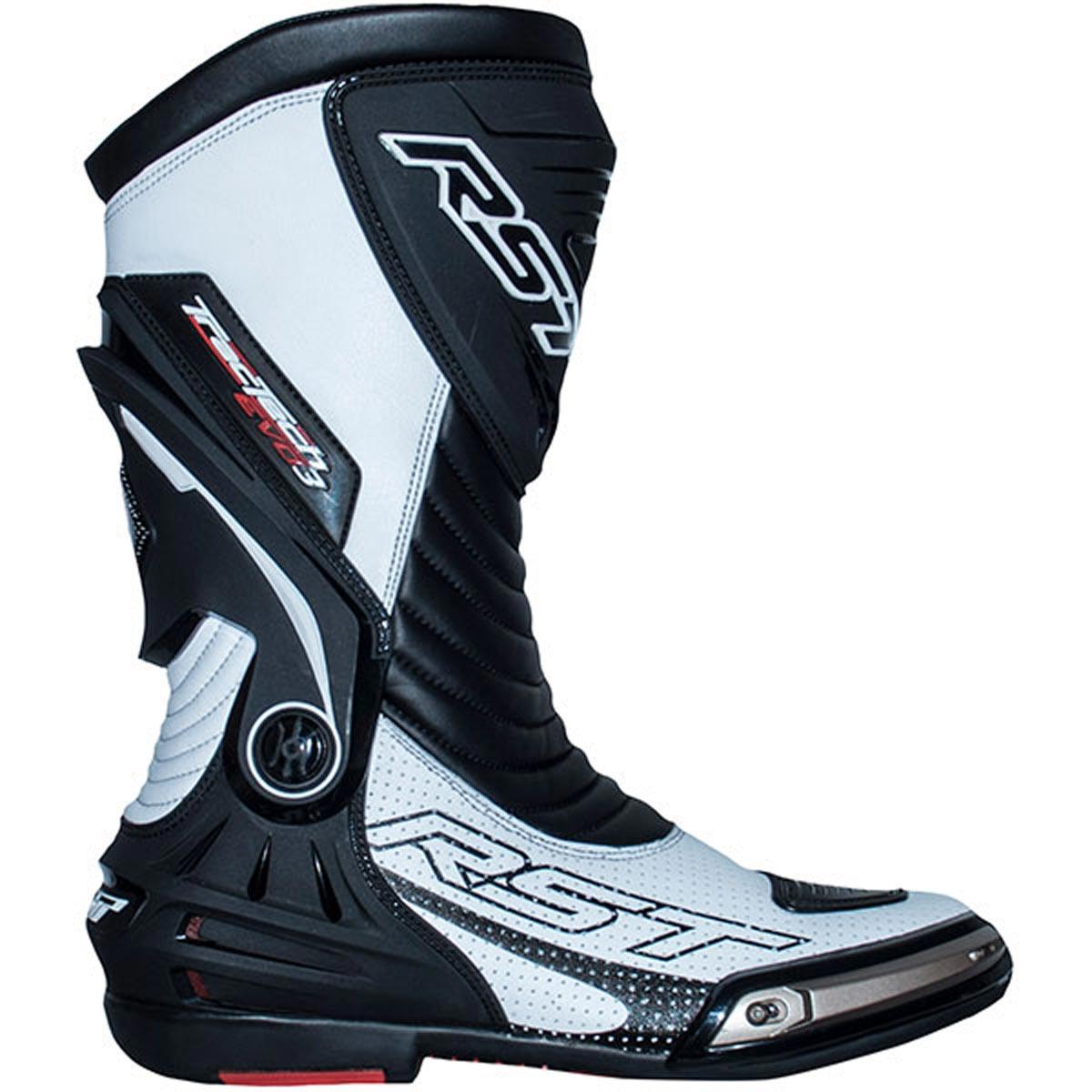 RST Tractech Evo III Sport Boots CE 2101 Black White 48