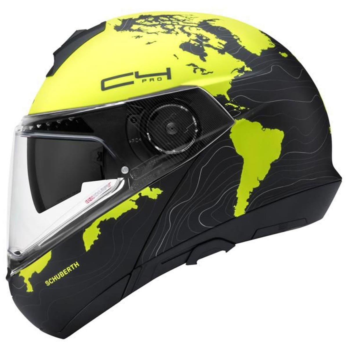Schuberth C4 Pro Magnitudo Helmet - Yellow - getgearedshop