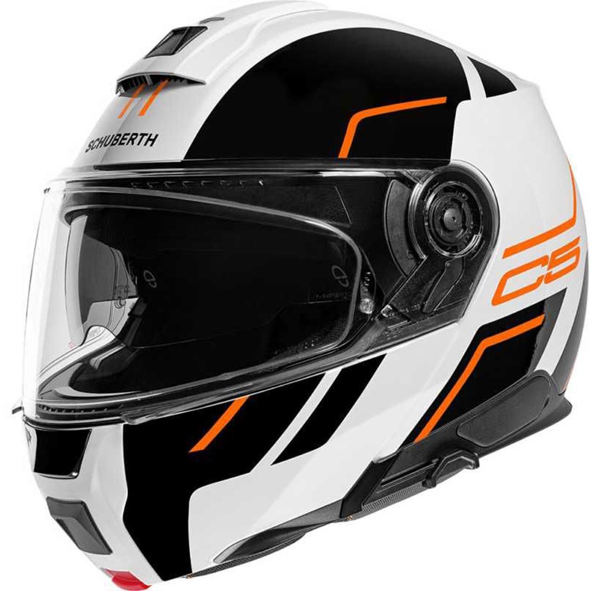 Schuberth C5 Flip Helmet Master Orange 3XL 65