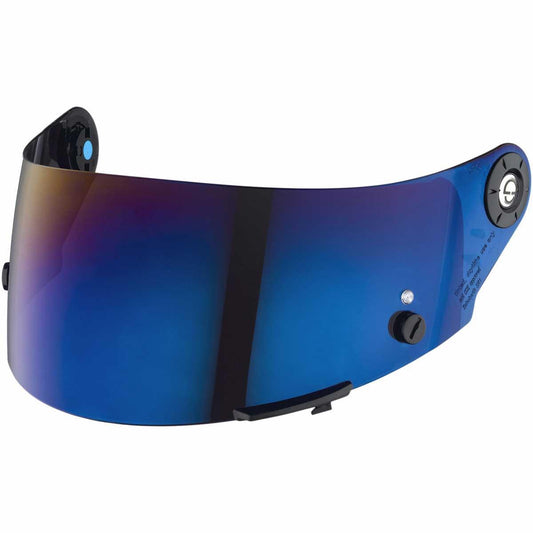 Schuberth SR1 Visor Blue Mirror - Browse our range of Helmet: Visors - getgearedshop 