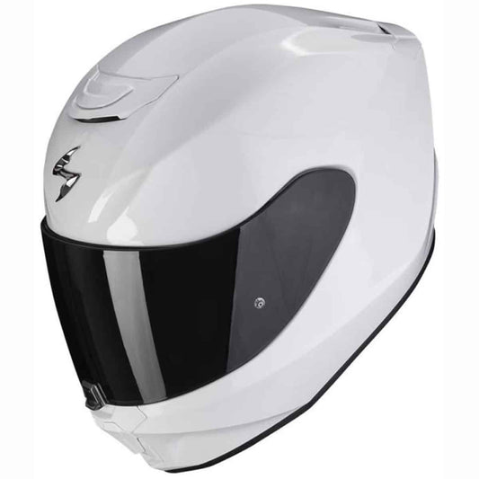 Scorpion Exo 391: Entry level full face motorbike helmet white main