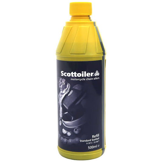 Scott Oiler Traditional Chain Oil Blue 500ML - Browse our range of Care: Chain - getgearedshop 