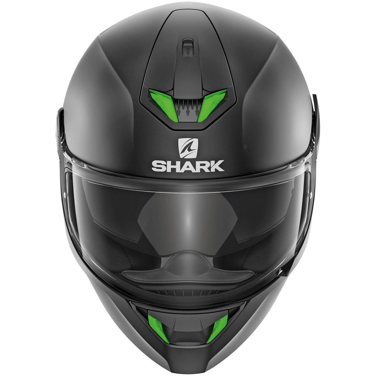 Shark Skwal 2 Blank Helmet MAT KMA - Matt Black - getgearedshop