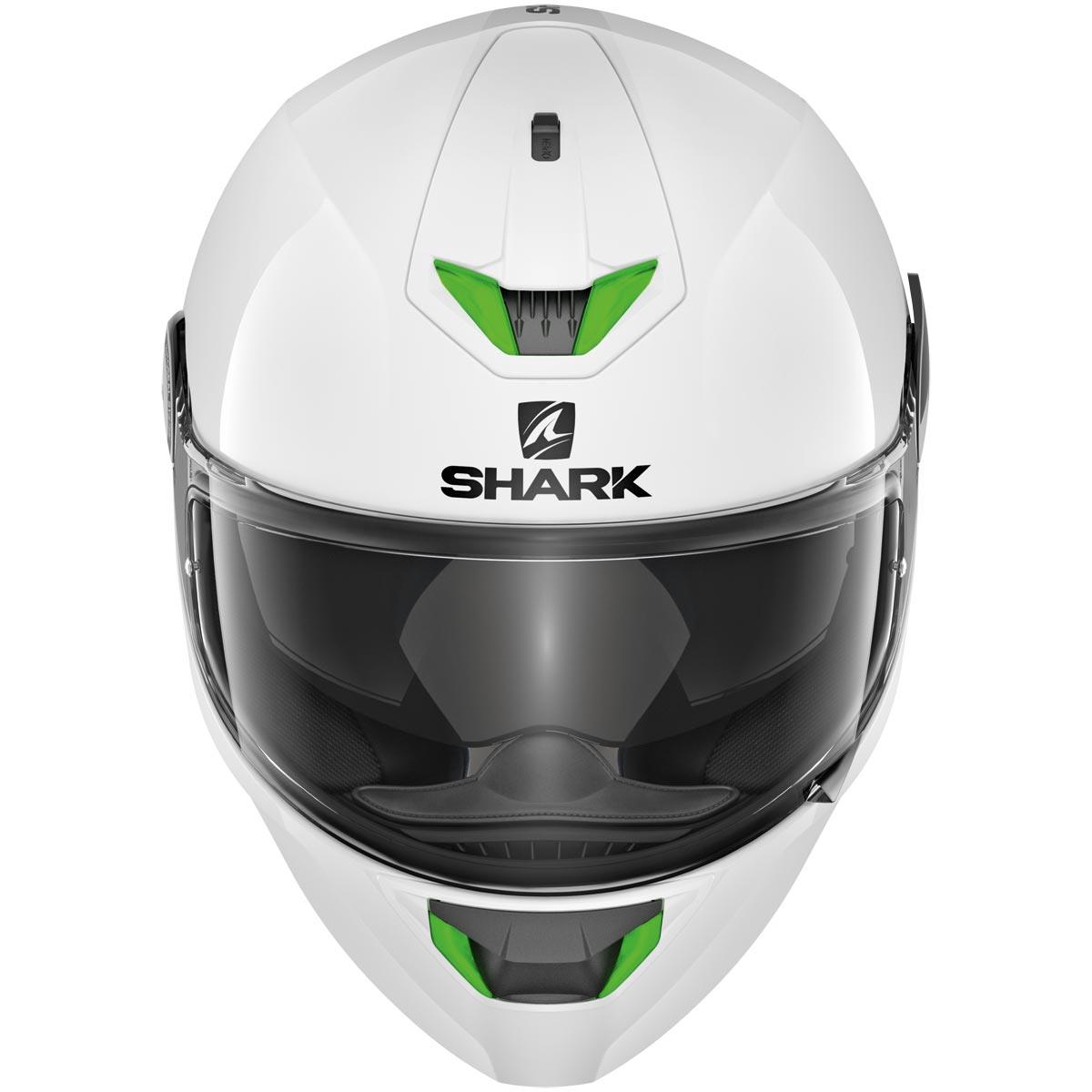 Shark Skwal 2 Blank Helmet WHU - White - getgearedshop