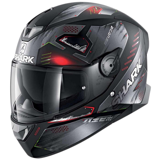 Shark Skwal 2 Venger Helmet KAR Matt Red Black XL