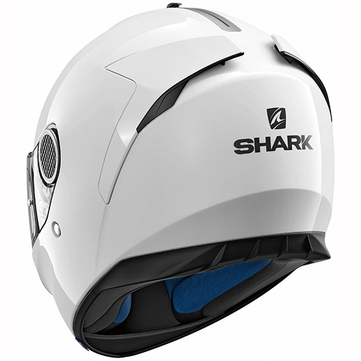 Shark Spartan Helmet Blank WHU - White - getgearedshop