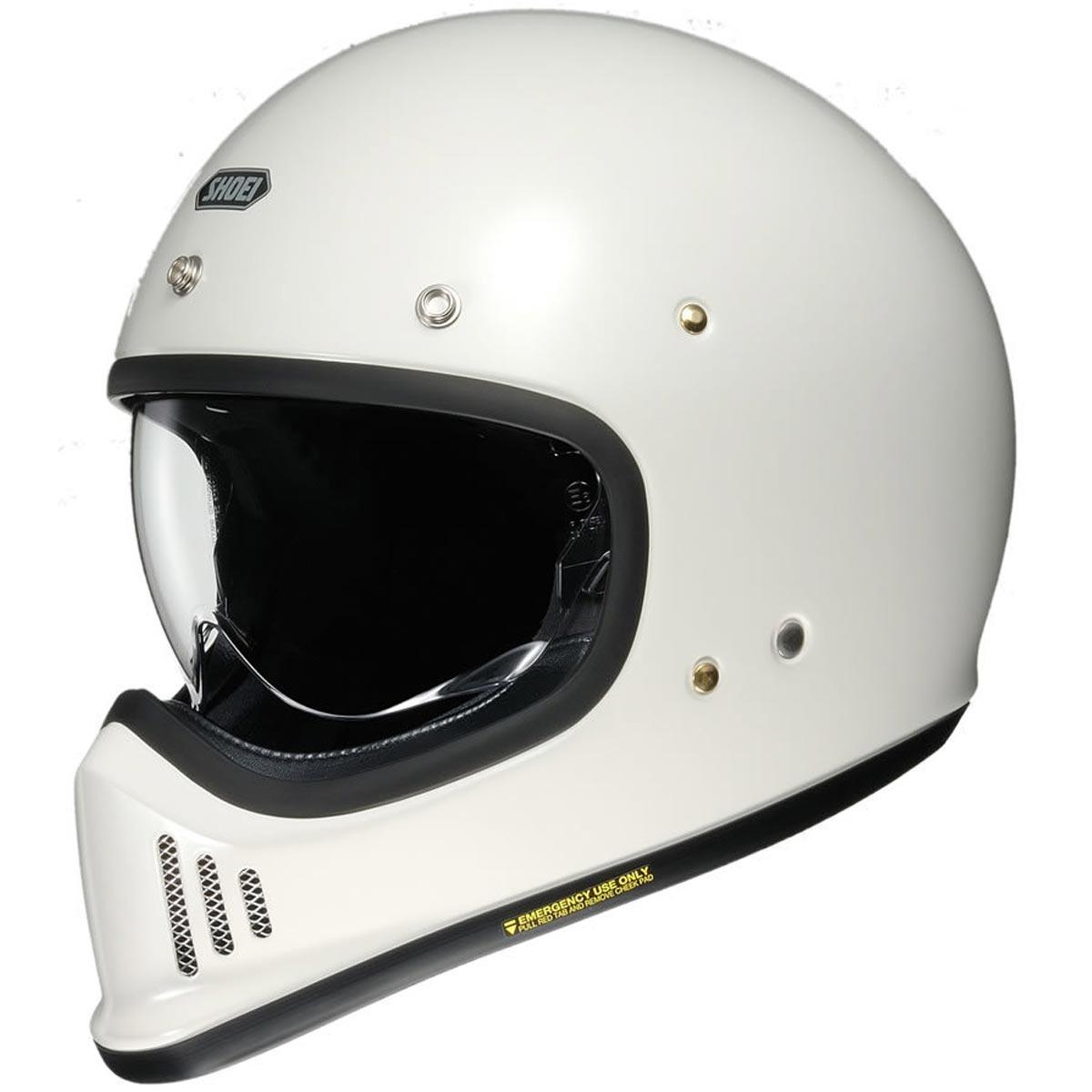 Shoei Ex-Zero Helmet - White - Browse our range of Helmet: Full Face - getgearedshop 
