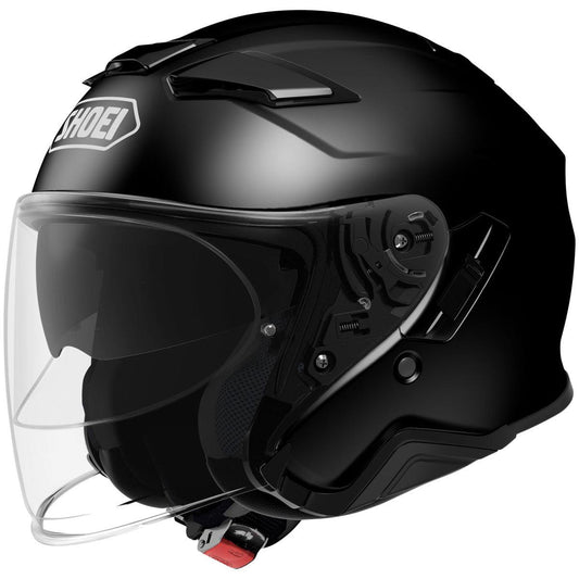 Shoei J-Cruise 2 Helmet - Black - Browse our range of Helmet: Scooter - getgearedshop 