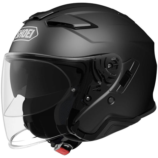 Shoei J-Cruise 2 Helmet - Matt Black - Browse our range of Helmet: Scooter - getgearedshop 