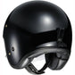 Shoei J-O Open Face Helmet - Black - Browse our range of Helmet: Open Face - getgearedshop 
