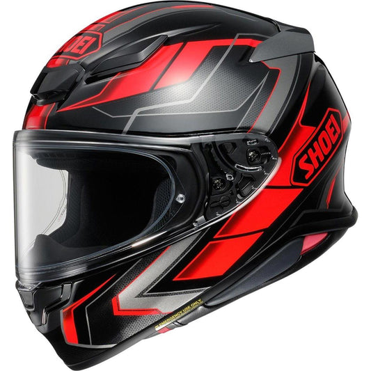 Shoei NXR 2 Prologue TC1 Helmet - Black Red - Browse our range of Helmet: Full Face - getgearedshop 