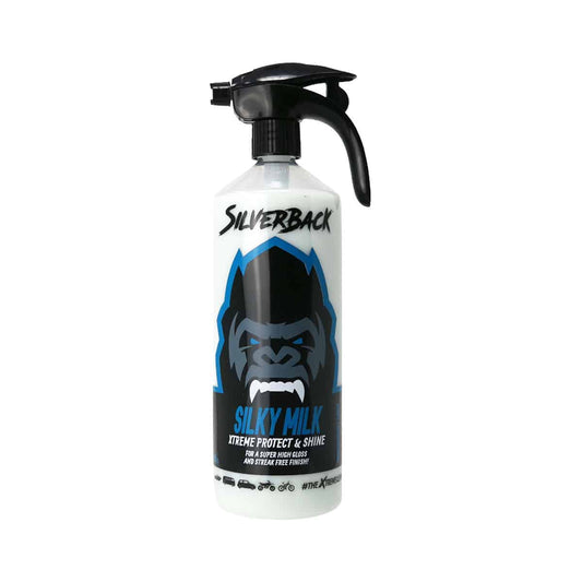 Silverback Silky Milk: Protective sealant for most outer motorbike surfaces, easily buffed to a shine