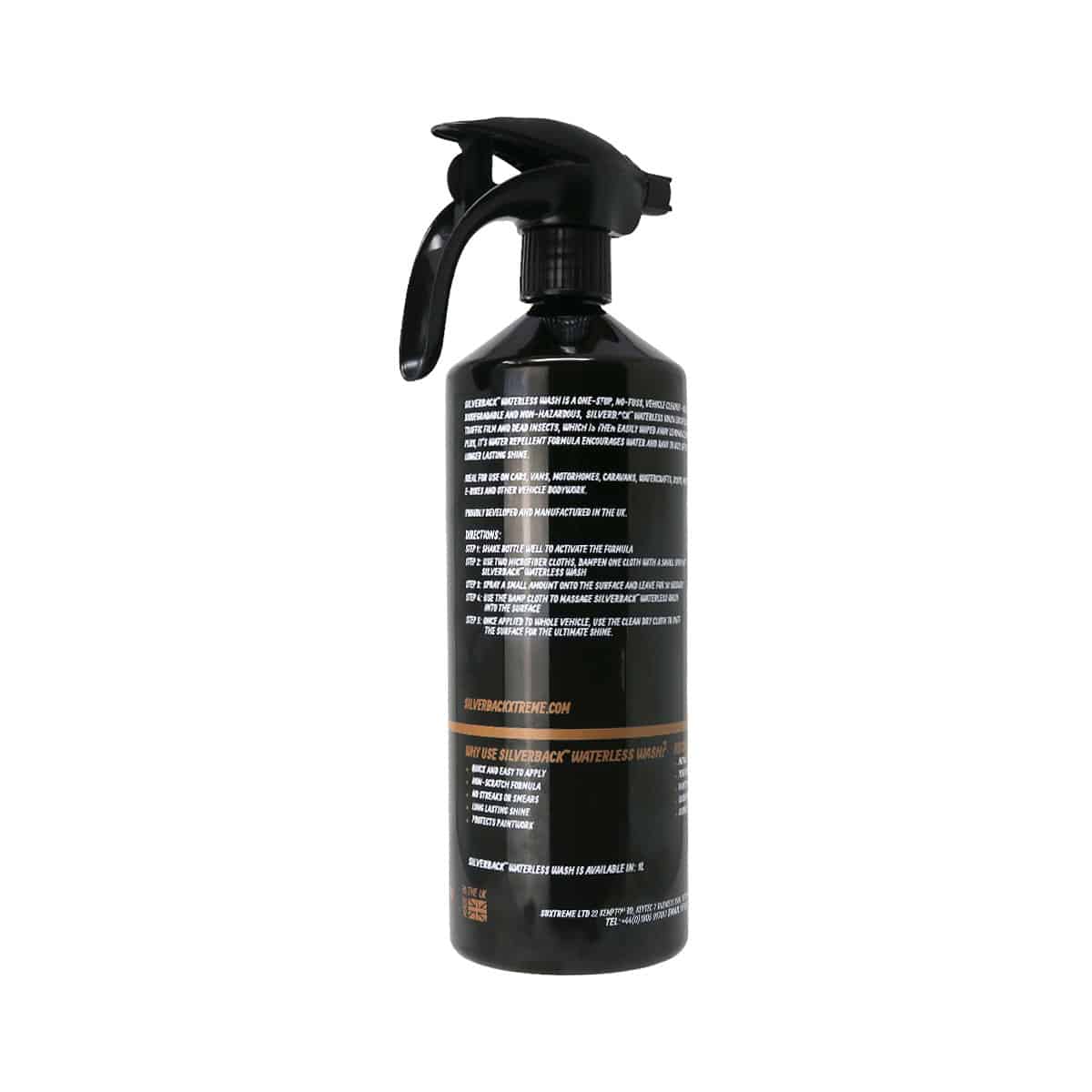 Silverback Waterless Wash: One-stop motorbike cleaner when there is no water instructions