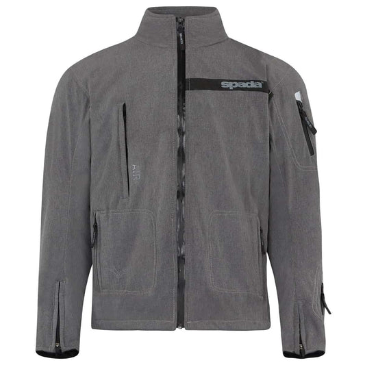 Spada Commute WP CE Jacket: A waterproof softshell jacket with CE protection - Front