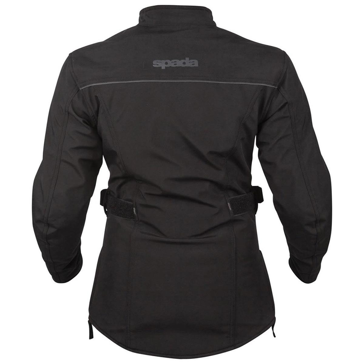 Spada Hairpin Jacket CE Ladies WP Black - Motorcycle Clothing