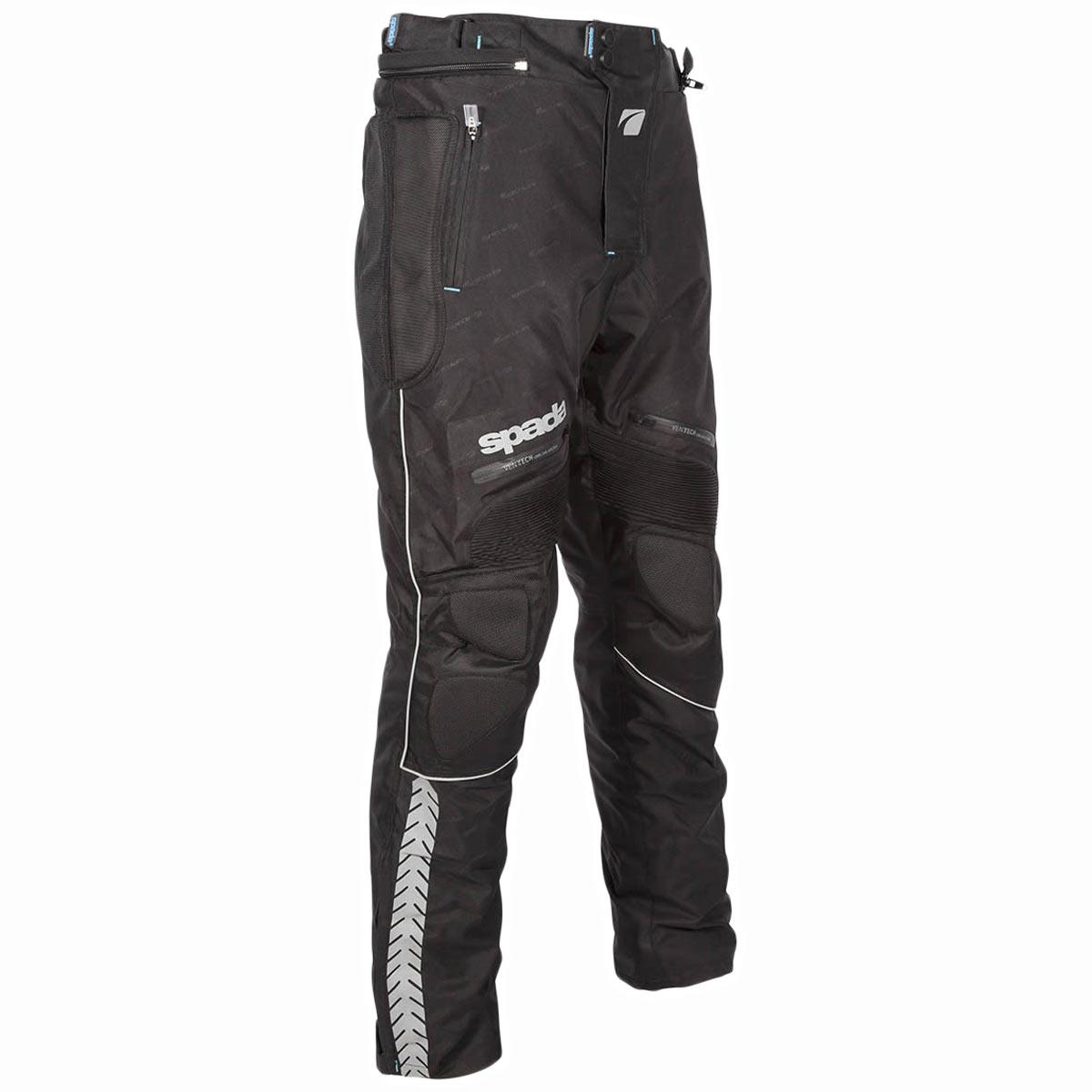 Spada Metro Trousers Short Leg Ladies WP Black - Motorcycle Trousers