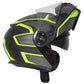 Spada Orion Slate Flip Front Helmet - Matt Black Yellow - Browse our range of Helmet: Flip Up - getgearedshop 