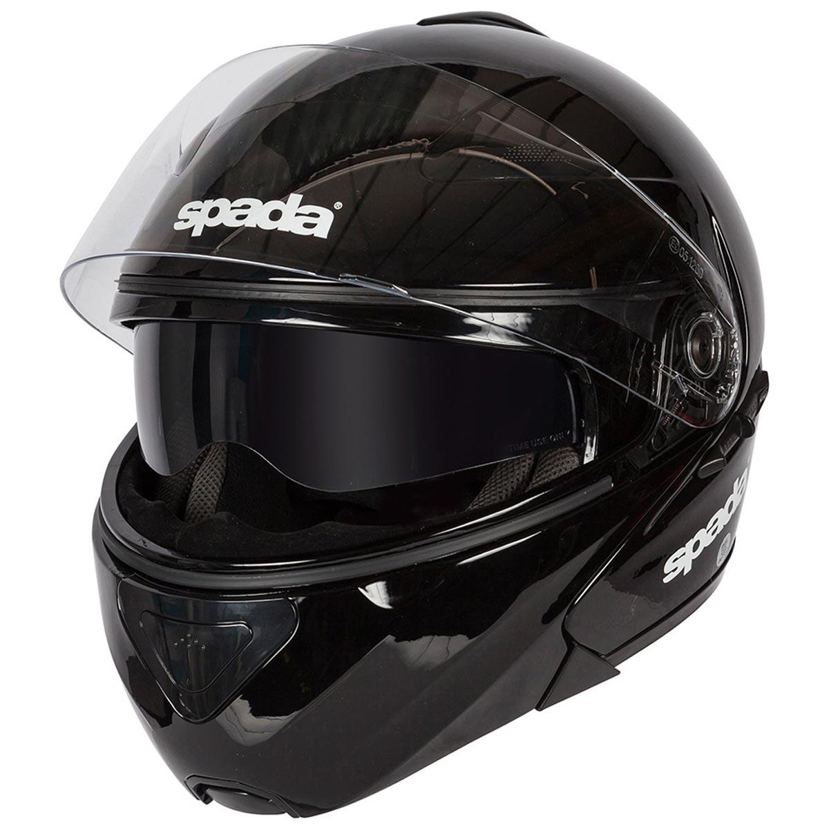 Spada Reveal Helmet - Black - Browse our range of Helmet: Flip Up - getgearedshop 