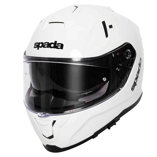 Spada SP1 Helmet - White - Browse our range of Helmet: Full Face - getgearedshop 