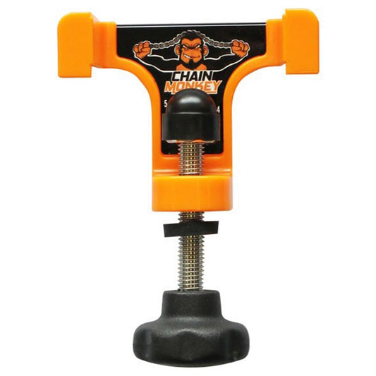 Tru-Tension Chain Monkey Motorcycle Chain Tensioning Tool - Orange - Browse our range of Care: Chain - getgearedshop 