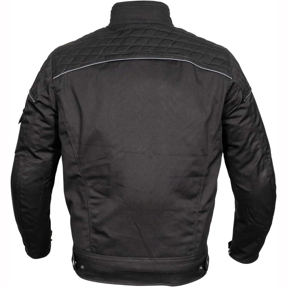 Weise Condor waterproof textile motorcycle jacket black back