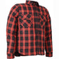 Weise Redwood Protective Shirt - Black Red right side