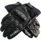 Weise Streetfight Gloves Black - Summer Motorcycle Gloves